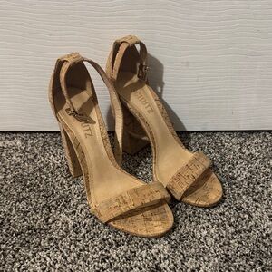 SCHUTZ Natural Cork Women's Heels